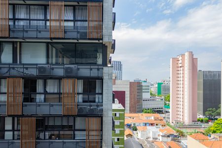 Vista da Varanda de apartamento para alugar com 1 quarto, 30m² em Pompeia, São Paulo