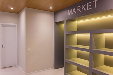 Apartamento à venda com 30m², 1 quarto e sem vaga Apartamento à venda com 30m², 1 quarto e sem vagaMini Mercado