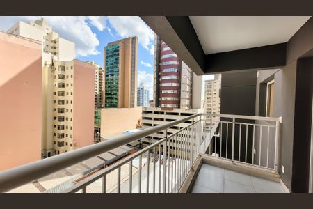 Varanda Sala de apartamento à venda com 1 quarto, 40m² em Centro, Campinas