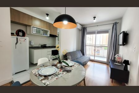 Sala de apartamento à venda com 1 quarto, 40m² em Centro, Campinas