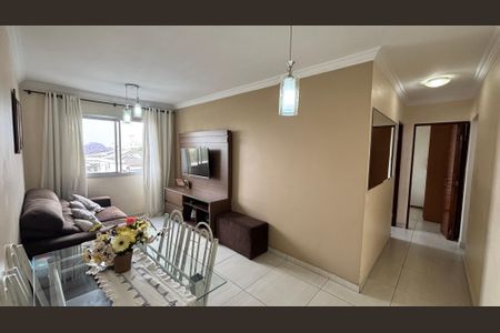 Sala - Sala de Jantar  de apartamento à venda com 2 quartos, 54m² em Parque das Nações, Santo André