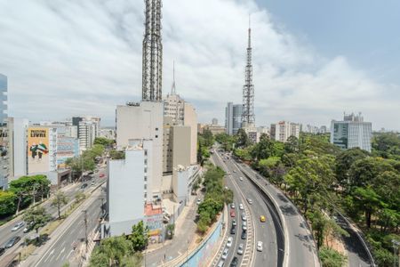 Vista da Sala de apartamento para alugar com 4 quartos, 160m² em Consolação, São Paulo