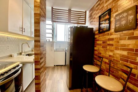 Apartamento à venda com 50m², 1 quarto e 1 vagaCozinha 