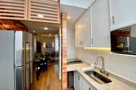 Apartamento à venda com 50m², 1 quarto e 1 vagaCozinha 