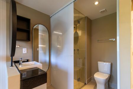 Studio à venda com 20m², 1 quarto e sem vaga Studio à venda com 20m², 1 quarto e sem vagaBanheiro