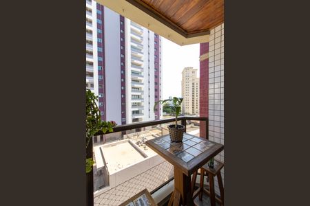 Varanda da Sala de apartamento para alugar com 2 quartos, 58m² em Cambuí, Campinas