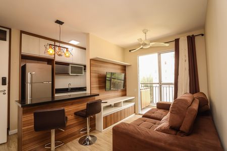 Sala de apartamento para alugar com 2 quartos, 50m² em Vila Andrade, São Paulo