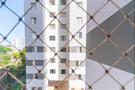 Vista da Sala de apartamento à venda com 2 quartos, 56m² em Vila Valparaíso, Santo André