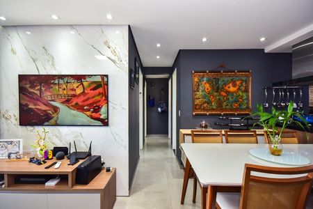 Sala de apartamento à venda com 3 quartos, 70m² em Jardim Parque Morumbi, São Paulo