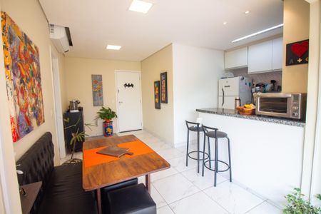 Sala de apartamento à venda com 1 quarto, 48m² em Campo Belo, São Paulo