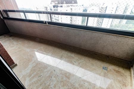 Varanda da Sala de apartamento para alugar com 4 quartos, 140m² em Vila Andrade, São Paulo