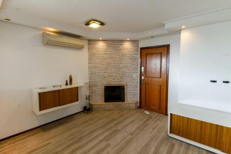 Detalhe Sala - lareira de apartamento para alugar com 4 quartos, 140m² em Vila Andrade, São Paulo