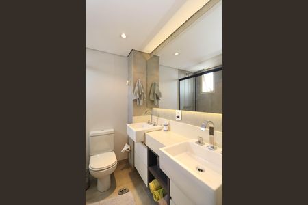 Apartamento para alugar com 110m², 2 quartos e 2 vagasBanheiro da Suíte 1