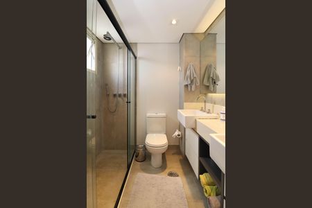 Apartamento para alugar com 110m², 2 quartos e 2 vagasBanheiro da Suíte 1