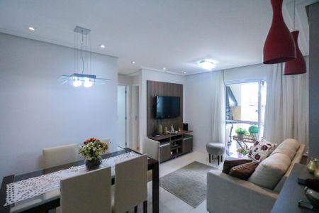 Sala de apartamento à venda com 2 quartos, 62m² em Fundação, São Caetano do Sul