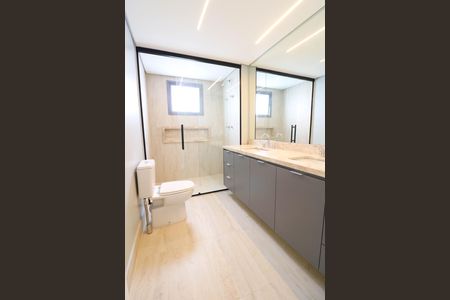 Apartamento à venda com 156m², 3 quartos e 2 vagasBanheiro da Suíte 1