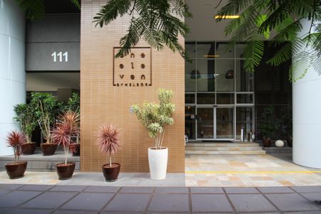 Apartamento para alugar com 98m², 2 quartos e 2 vagasFachada