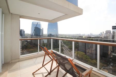 Varanda da Sala de apartamento para alugar com 2 quartos, 98m² em Vila Olímpia, São Paulo