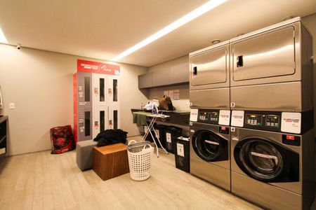 Studio para alugar com 46m², 1 quarto e 1 vagaLavanderia