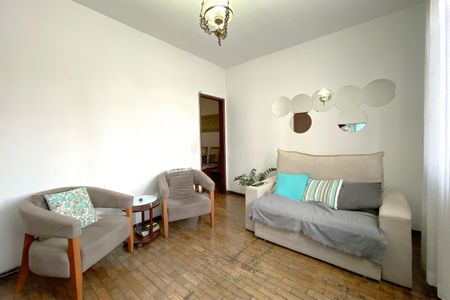 Sala de apartamento à venda com 3 quartos, 121m² em Graça, Belo Horizonte