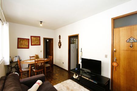 Sala de apartamento à venda com 3 quartos, 78m² em Caiçaras, Belo Horizonte