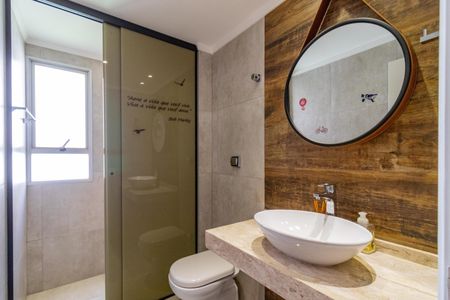 Apartamento para alugar com 95m², 2 quartos e 1 vagaBanheiro Social