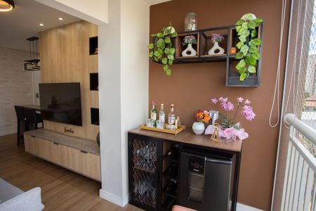 Apartamento à venda com 62m², 2 quartos e 1 vagaVARANDA DA SALA