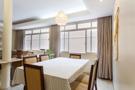 Sala de Jantar de apartamento à venda com 3 quartos, 102m² em Coração Eucarístico, Belo Horizonte