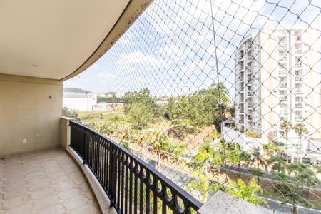 Varanda da Sala de apartamento para alugar com 3 quartos, 140m² em Tamboré, Santana de Parnaíba