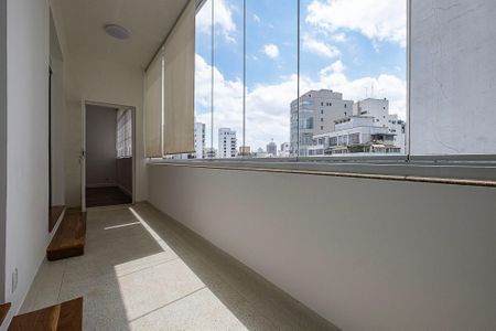 Varanda da Sala  de apartamento para alugar com 3 quartos, 110m² em Cerqueira César, São Paulo