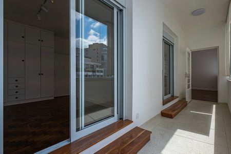 Varanda da Sala  de apartamento para alugar com 3 quartos, 110m² em Cerqueira César, São Paulo