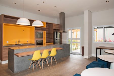 Studio à venda com 30m², 1 quarto e sem vagaÁrea comum - Salão de festas