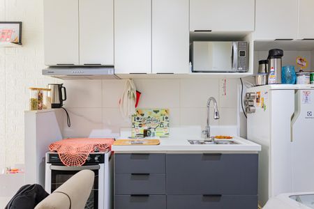 Apartamento à venda com 32m², 1 quarto e sem vaga Apartamento à venda com 32m², 1 quarto e sem vagaCozinha e Área de Serviço
