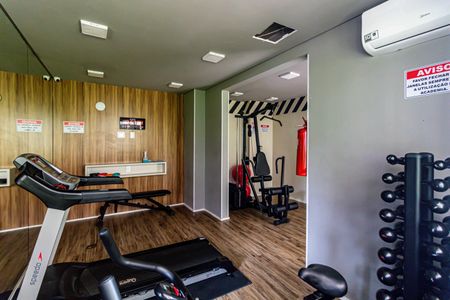 Apartamento à venda com 32m², 1 quarto e sem vaga Apartamento à venda com 32m², 1 quarto e sem vagaÁrea comum - Academia