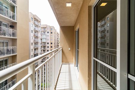 Varanda de apartamento à venda com 1 quarto, 32m² em Bom Retiro, São Paulo