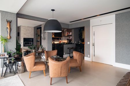 Sala Varanda de apartamento à venda com 3 quartos, 159m² em Consolação, São Paulo