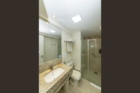 Banheiro de kitnet/studio à venda com 1 quarto, 22m² em Centro, Belo Horizonte