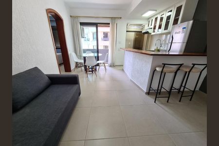 Sala de apartamento para alugar com 1 quarto, 40m² em Moema, São Paulo