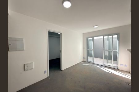 Sala de apartamento à venda com 1 quarto, 43m² em Santo Amaro, São Paulo