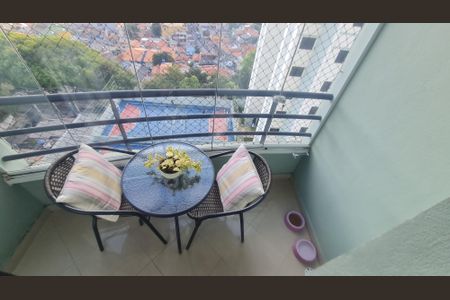 Apartamento à venda com 64m², 3 quartos e 1 vagaVaranda