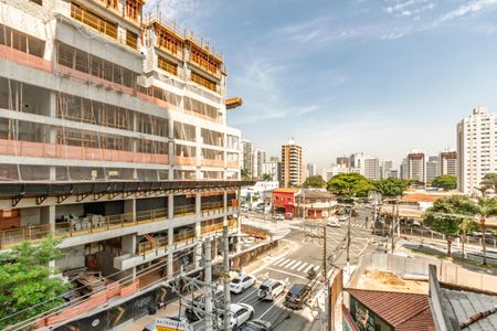 Studio à venda com 34m², 1 quarto e sem vagaVaranda