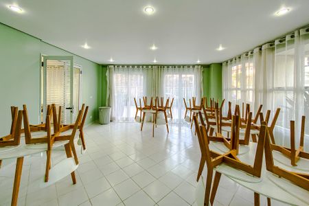 Apartamento para alugar com 50m², 2 quartos e 1 vagaÁrea comum - Salão de festas