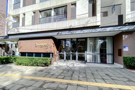 Studio para alugar com 22m², 1 quarto e sem vagaFachada - Plaquinha