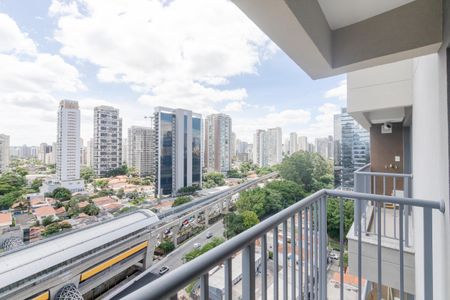 Studio à venda com 25m², 1 quarto e sem vagaVaranda