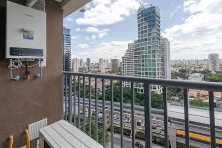 Studio à venda com 25m², 1 quarto e sem vagaVaranda