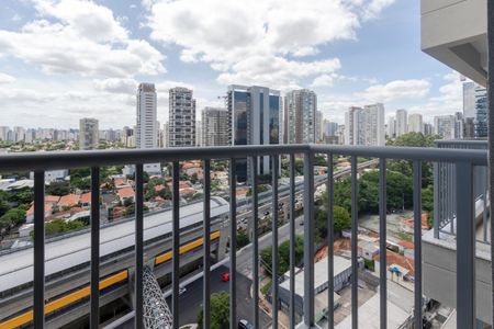Studio à venda com 25m², 1 quarto e sem vagaVaranda