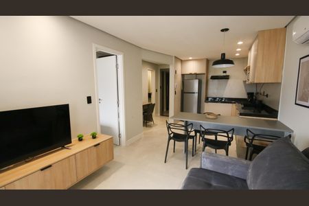 Apartamento para alugar com 55m², 1 quarto e 1 vaga Apartamento para alugar com 55m², 1 quarto e 1 vagaSala