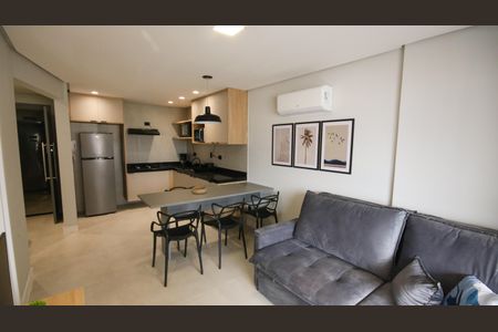 Apartamento para alugar com 55m², 1 quarto e 1 vaga Apartamento para alugar com 55m², 1 quarto e 1 vagaSala