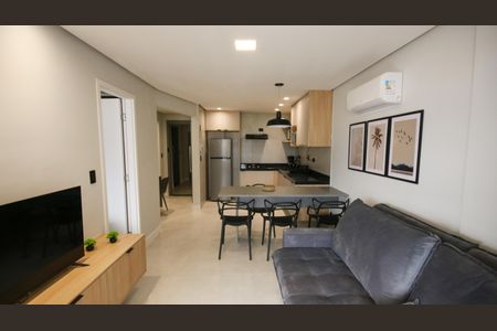 Apartamento para alugar com 55m², 1 quarto e 1 vaga Apartamento para alugar com 55m², 1 quarto e 1 vagaSala