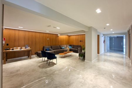 Apartamento para alugar com 99m², 2 quartos e 1 vagaHall social